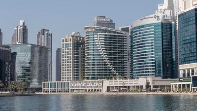 Business Bay recorded the highest number of off-plan properties traded in one month in August, according to a new report by consultancy ValuStrat. Antonie Robertson / The National