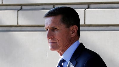 Former national security adviser Michael Flynn departs US District Court, in Washington. Reuters
