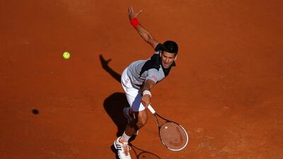 Novak Djokovic moves on at the Rome Open but his thoughts are on the flooding in his native Serbia. Julian Finney / Getty Images