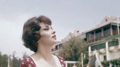 The actress pictures in Los Angeles in the 1950s. AP