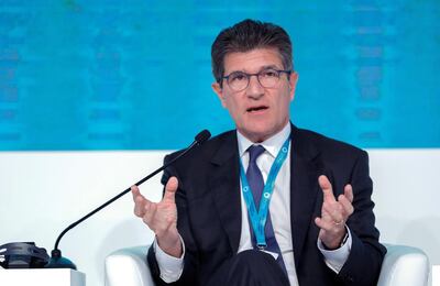 Mr Odier says sustainability is an 'investment philosophy', rather than a product strategy, at Lombard Odier. Victor Besa / The National