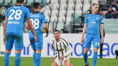 Juventus' Portuguese forward Cristiano Ronaldo. AFP