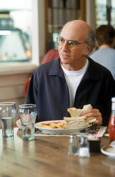 David, pictured during the very first season of 'Curb Your Enthusiasm' in 2000. Courtesy HBO