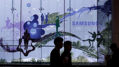 Samsung has knocked Intel off the top slot in terms of sales. Ahn Young-joon/AP