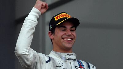 Lance Stroll became the first Canadian driver since 2001 to reach a Formula One podium. Andrej Isakovic / AFP