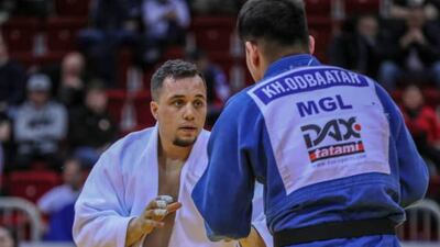 Adnan Khankan will be competing at the Paris Olympics as part of the Refugee Team. Photo: IJF