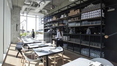 No Fifty Seven Boutique Cafe. Mona Al Marzooqi / The National