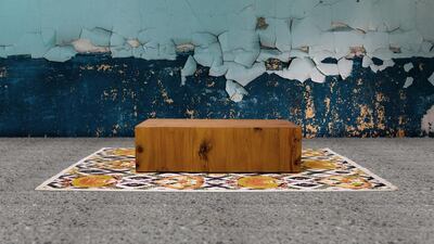 The Daddy Cool box table is one of the larger pieces of furniture in 24:35’s range. The table is crafted from 19th-century cedarwood and its knots are glazed with powdered Gabon ebony. Photos courtesy 24:35