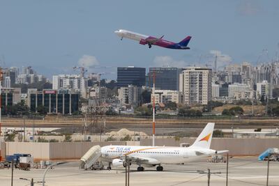 Several airlines cancelled flights to Ben Gurion airport after the Houthi strike. Getty Images