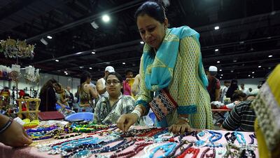 The Dubai Flea Markets will be held after dark during Ramadan. Satish Kumar / The National