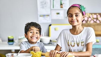 Cooking is an inexpensive way for children to while away time indoors during the summer. Photo by Sukaina Rajabali