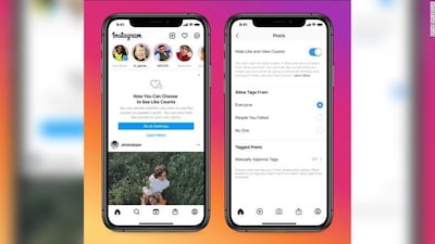 You can now opt to hide like count in your Instagram settings. Courtesy Facebook
