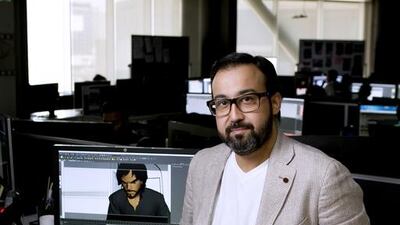 Stills from the animation film Bilal, which is being made by the Dubai-based Barajoun Entertainment, founded by Ayman Jamal, right. Courtesy Barajoun; Antonie Robertson