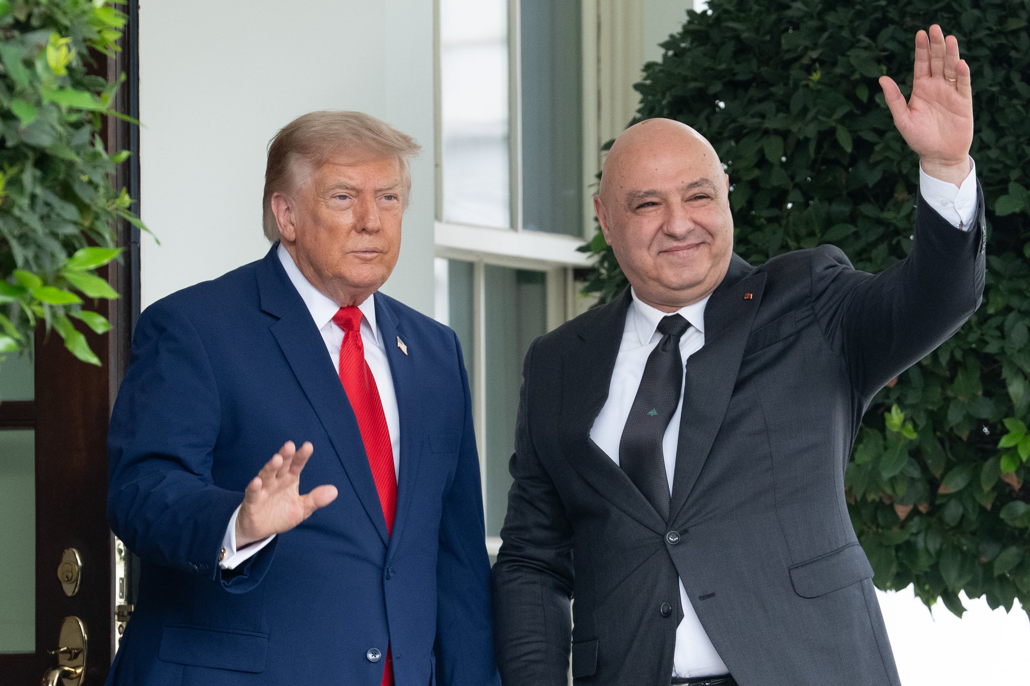 Image linked from the original feed: The battle for Donald Trump's ear: Lebanon’s big gamble on Israel talks