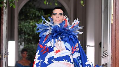 Valentino Fall/Winter 2019 2020 haute couture show. Getty