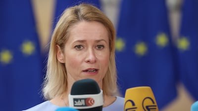 EU's foreign affairs chief Kaja Kallas pointed out that before the Israeli and US attacks, Iran was ‘opening up to discuss all topics nuclear but also broader security issues’. EPA