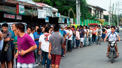 Cotabato City in the restive southern island of Mindanao, where one of the attacks took place on Sunday. AFP