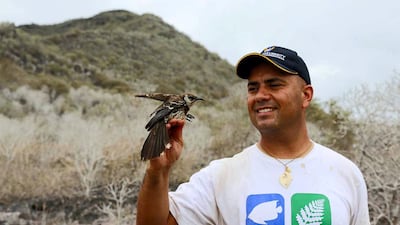 Dr Luis Ortiz Catedral, conservation biologist at Massey University in New Zealand, is also a recipient of MBZ grant. Photo: Joshue Ortiz-Catedral)