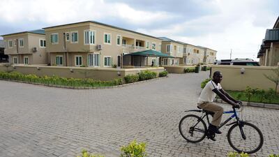 Nigeria: Mortgage uptake in Nigeria is low because of high rates (which can reach 30 per cent), low incomes and a long wait for government-backed loans. AFP
