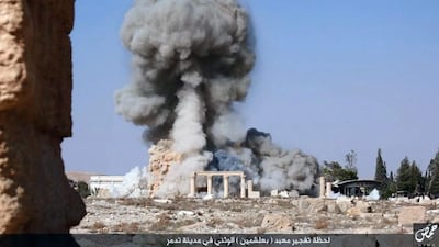 The destruction of Syria’s cultural heritage by ISIL is as grave an issue as their atrocities, a reader says.Social media account via AP Photo
