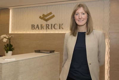 Catherine Raw, executive vice president and chief financial officer of Barrick Gold. Vanessa Tignanelli/Bloomberg