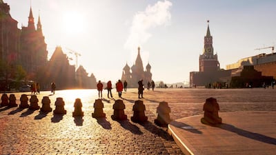 Moscow's Red Square is one of Russia's most-visited landmarks. Getty Images