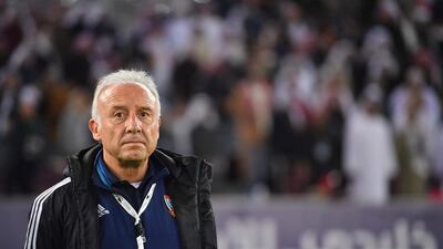 Alberto Zaccheroni's UAE will now be looking to prepare for the 2019 Asian Cup. Giuseppe Cacace / AFP