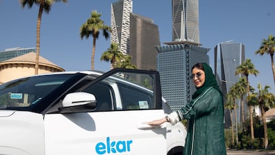 Ekar has launched a car subscription leasing service in Saudi Arabia. Photo: Ekar