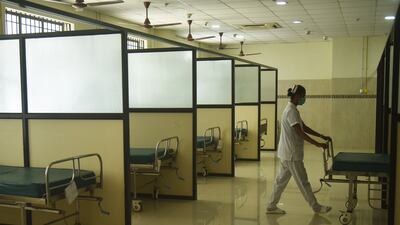 The hospital in northern India has ordered an investigation and a junior member of staff has been suspended pending the outcome. Photo: EPA