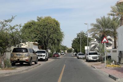 The leafy lanes of Jumeirah. Pawan Singh / The National