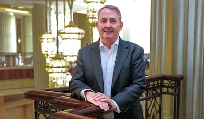 Liam Fox says the Abraham Accords are a message of hope. Victor Besa / The National