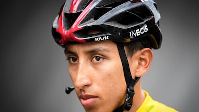 Colombian rider Egan Bernal of Team Ineos is tipped to make a big impression at this year's Tour de France. EPA