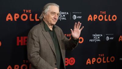 Robert De Niro attends the screening for "The Apollo" during the 2019 Tribeca Film Festival on April 24, 2019. AP