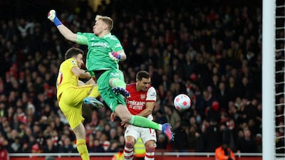 ARSENAL RATINGS: Aaron Ramsdale – 4. The 23-year-old was beaten at the near post for the opening goal. It seemed to affect his confidence afterwards and he might have done better when Liverpool doubled the lead. AP