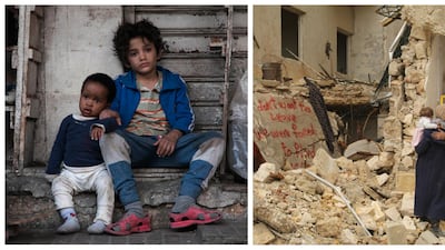 'Capernaum', left, was nominated for an Oscar in 2018, while 'For Sama' was nominated for an Oscar in 2019. Sony Pictures Classics, Waad El Kateab