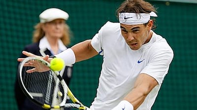 Rafael Nadal says on current form he would sooner play Federer than Djokovic.