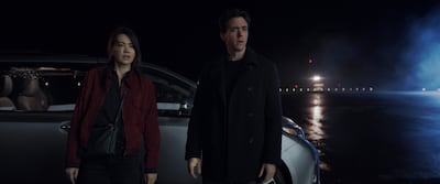 Jessica Henwick, left, and Ashley Zukerman in Silo season three. Photo: Apple TV