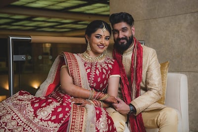 Tripthi Tharoor and Nikhil Ravindran had an honest discussion about what they were earning and monthly expenses before they got married in August 2020. Photo: Courtesy Tripthi Tharoor
