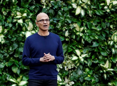 Satya Nadella, Microsoft’s chairman and chief executive. Reuters