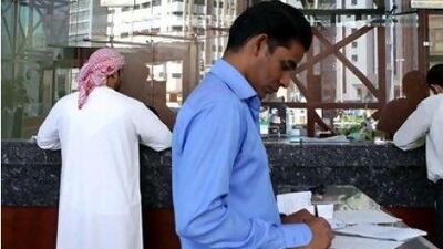 Bank lending decreased in October for the second month running as global economic conditions impact on local businesses. Nicole Hill / The National