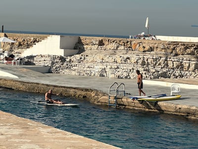Named after the Sporting Club in Monte Carlo, Beirut’s version of the beach club was founded in 1953