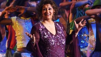 Arabic music diva Warda, also known as the Algerian Rose, performs during a show in Algiers in 2009.