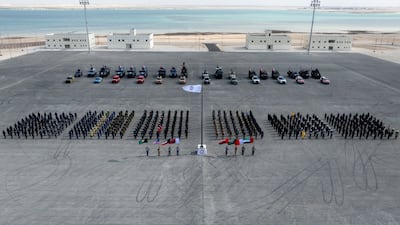 The drill will run until February 4 and includes more than 70 simulated scenarios and more than 260 hours of intensive field training. Photo: Ministry of Interior - State of Qatar