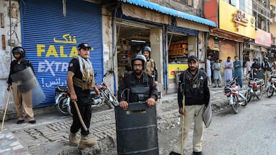 Tension remains high on the streets of Peshawar, the capital of the Pakistani province of Khyber Pakhtunkhwa. AFP