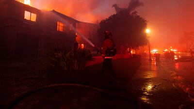 Brian Fennessy, chief of the Orange County Fire Authority, said climate change had turned manageable fires into extreme threats to wildlife and property. EPA