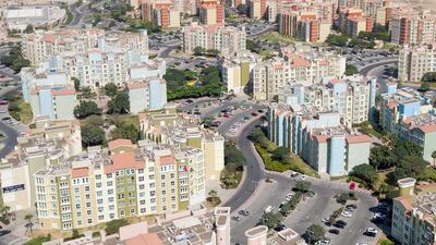 Discovery Gardens saw 16.8 per cent drop in apartment prices on an annual basis in November. Courtesy of Nakheel