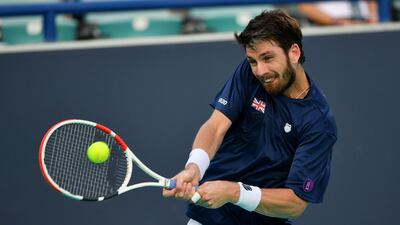 Cameron Norrie competed at the Mubadala World Tennis Championship in Abu Dhabi this weekend. AFP