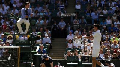 Novak Djokovic is reportedly unhappy about the rescheduling of his match. Tim Ireland / AP Photo