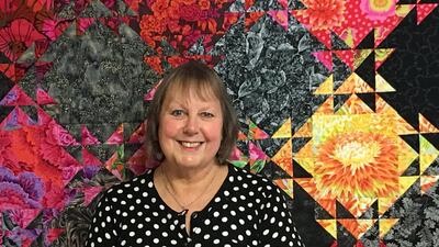Australian quiltmaker Jenny Bowker depicts scenes from the many countries where she has lived with her husband, an Australian diplomat, on her quilts - including Syria, Egypt and Jordan. She has also staged exhibitions where Middle Eastern artisans traditional works have been sold. She was named as an officer in the Order of Australia in the 2018 Queen’s birthday honours for services to Australia-Middle East cultural relations and for her role in preserving traditional crafts.