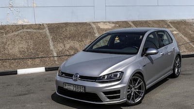 Volkswagen’s new Golf R is a ‘street sleeper’, with an exterior that doesn’t betray its performance. Antonie Robertson / The National